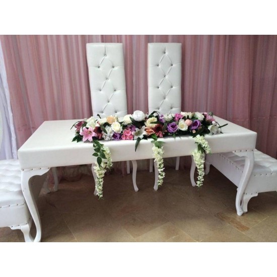 Deri Nikah Masası Düz
